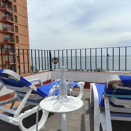 Atico Primera Linea Marina Beach Фуэнхирола Экстерьер фото