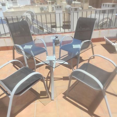 Atico Primera Linea Marina Beach Фуэнхирола Экстерьер фото