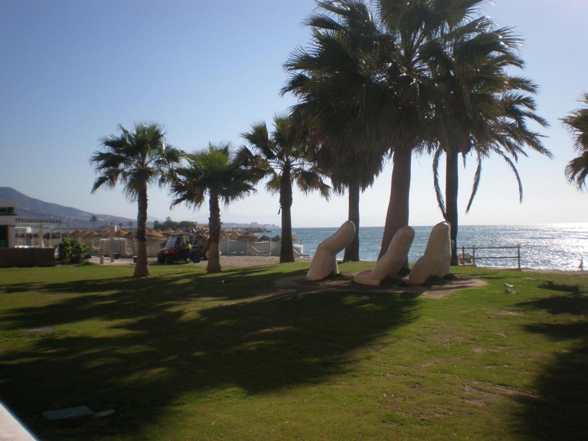Atico Primera Linea Marina Beach Фуэнхирола Экстерьер фото