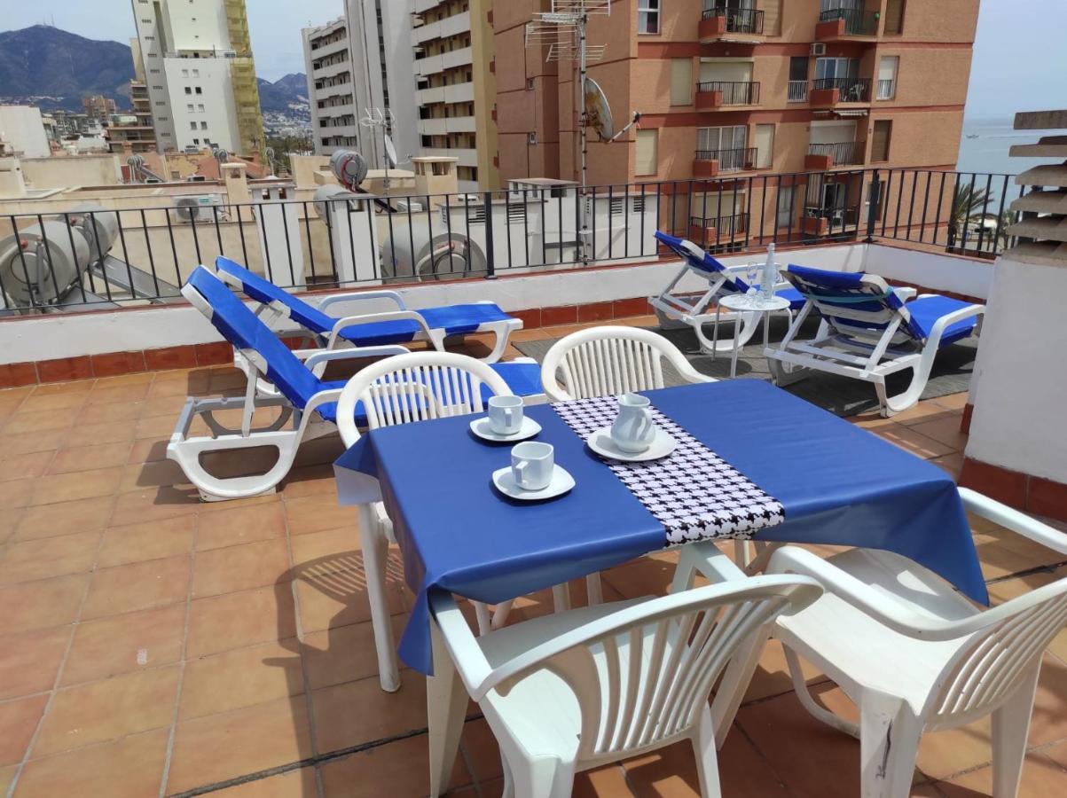 Atico Primera Linea Marina Beach Фуэнхирола Экстерьер фото