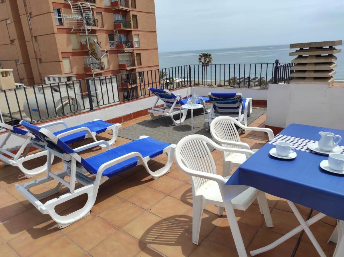 Atico Primera Linea Marina Beach Фуэнхирола Экстерьер фото