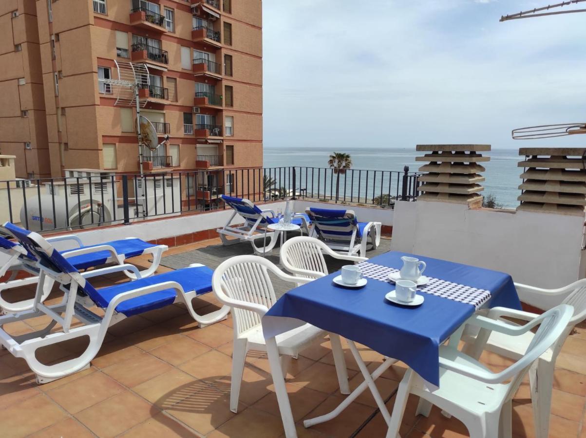 Atico Primera Linea Marina Beach Фуэнхирола Экстерьер фото
