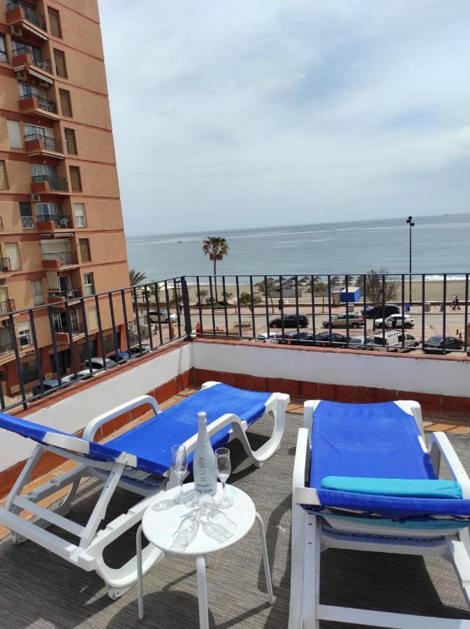 Atico Primera Linea Marina Beach Фуэнхирола Экстерьер фото