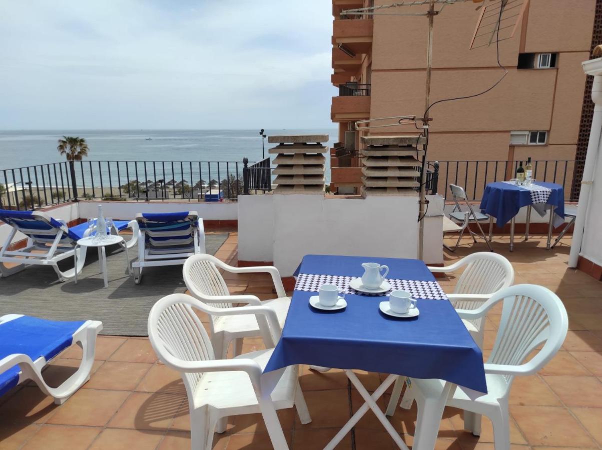 Atico Primera Linea Marina Beach Фуэнхирола Экстерьер фото