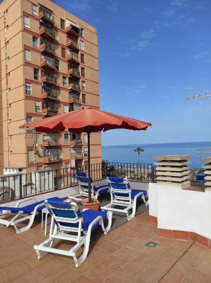 Atico Primera Linea Marina Beach Фуэнхирола Экстерьер фото