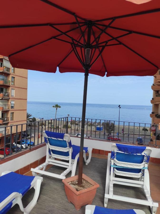 Atico Primera Linea Marina Beach Фуэнхирола Экстерьер фото